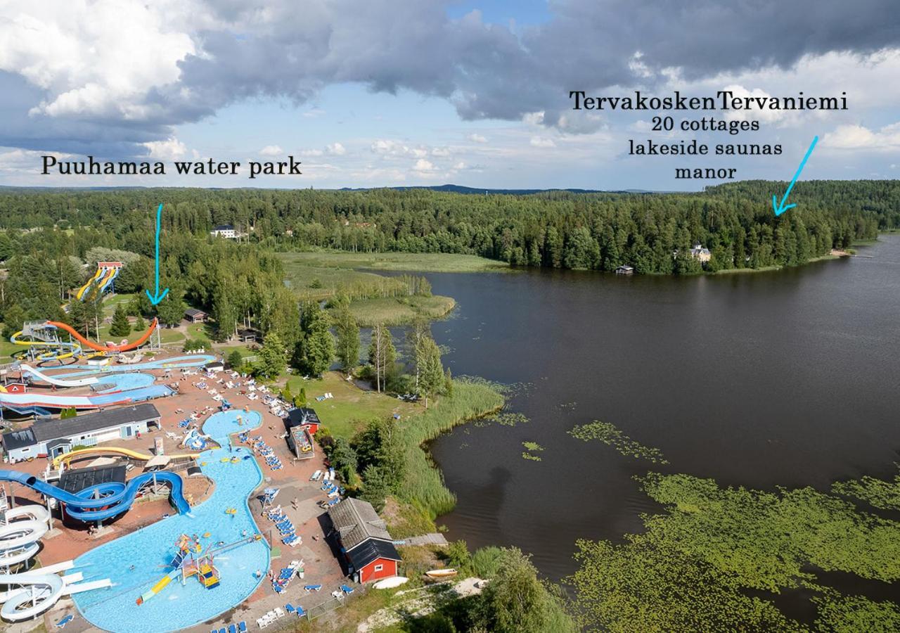 Tervakosken Tervaniemi Hirsimokki & Oma Sauna Tervakoski Esterno foto